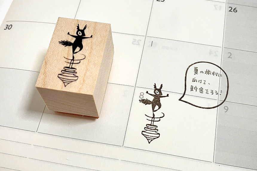オリジナルスタンプ TOUCH & FLOW × MORIRINGO