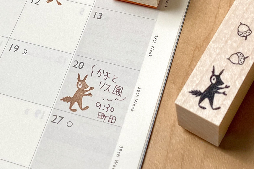 アーティストスタンプ　もりりんご