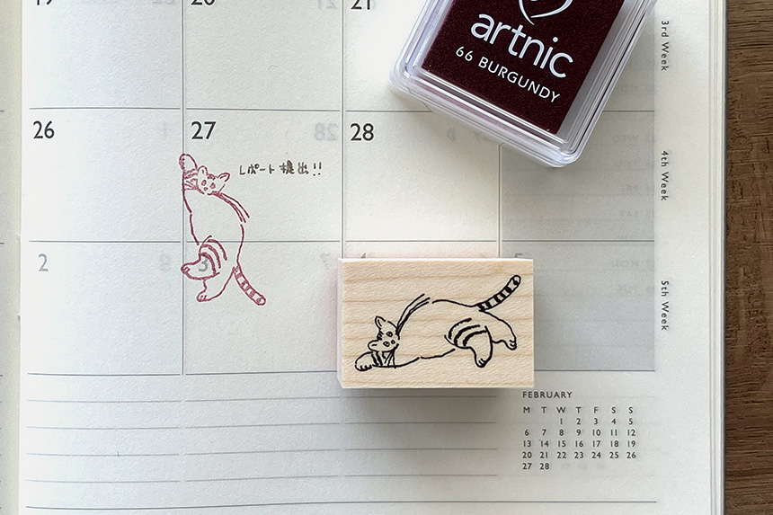 アーティストスタンプ　トビマツショウイチロウ