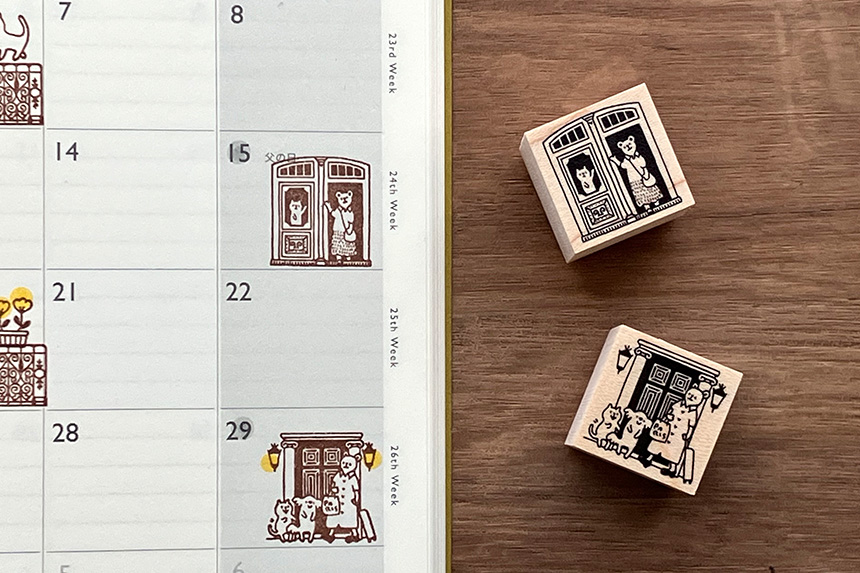 アーティストスタンプ　トリス ヨシコ