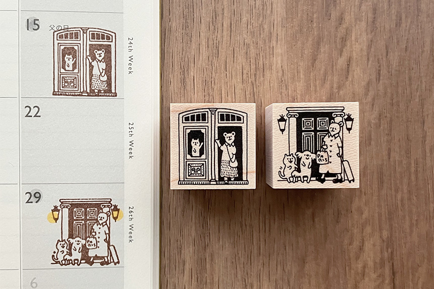 アーティストスタンプ　トリス ヨシコ
